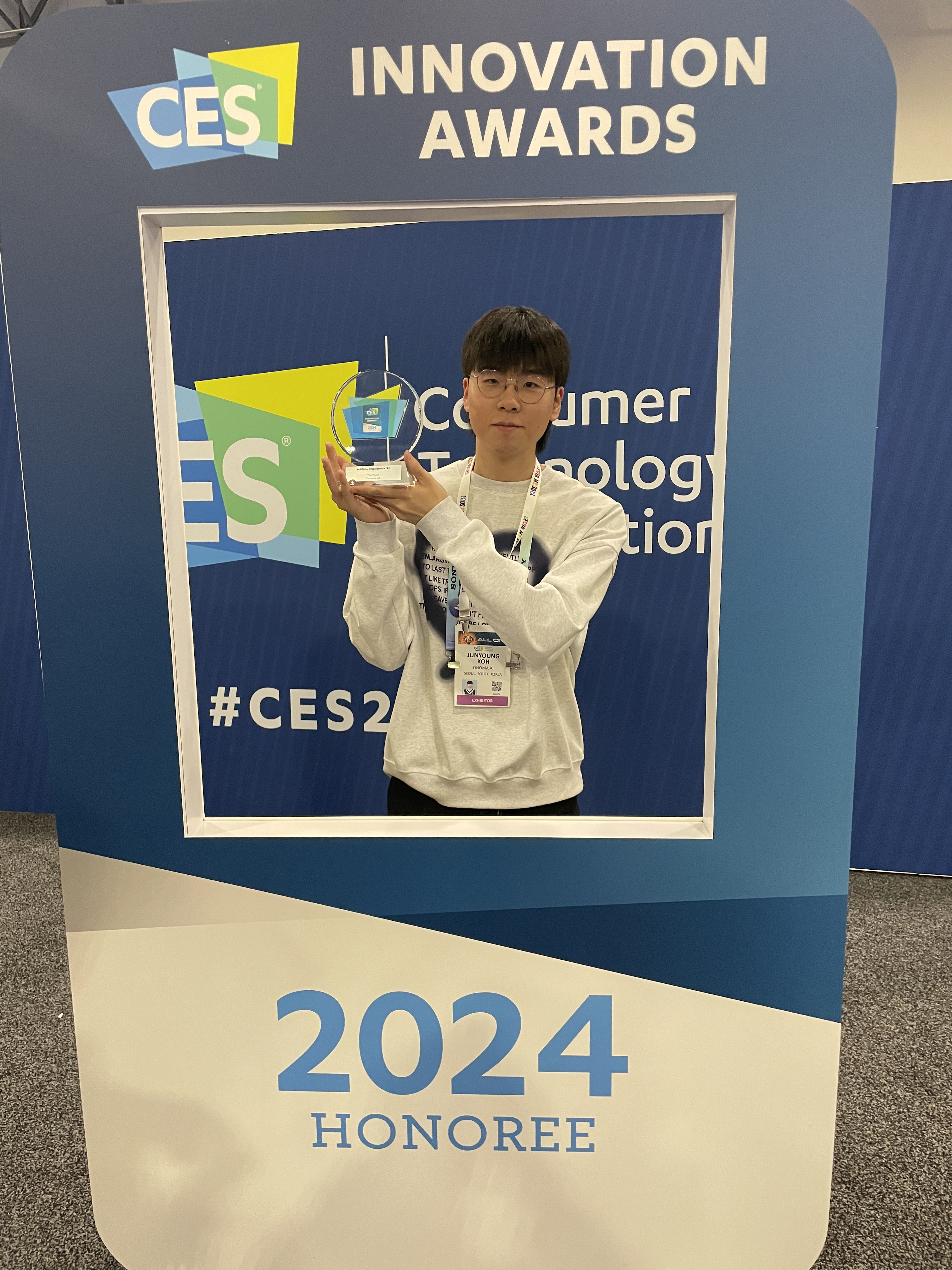 Las Vegas CES AI Innovation Award